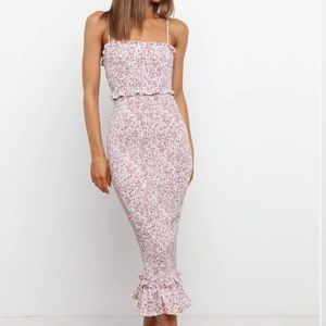 Petal & Pup Floral Shirred Dress